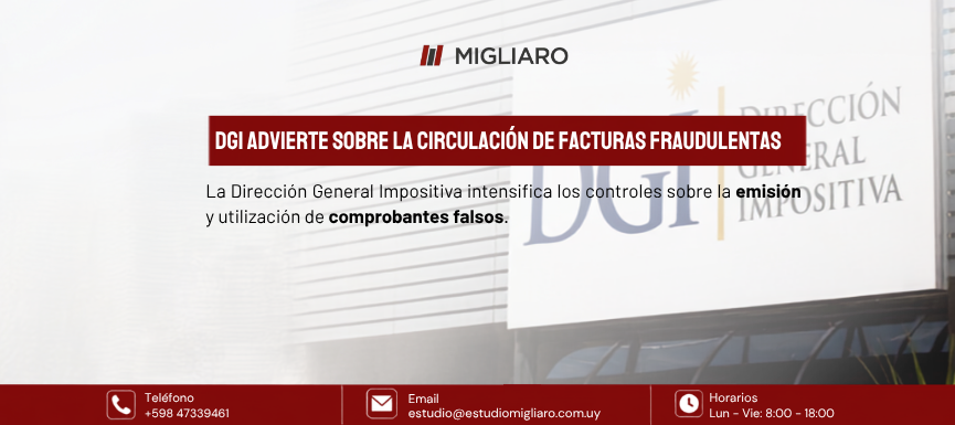 DGI advierte sobre la circulación de facturas fraudulentas