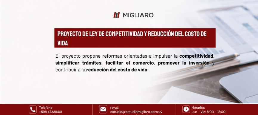 Proyecto de Ley de Competitividad y Reducción del Costo de Vida